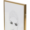 Ram Can-Can Aluminium Shiny Guld 50X70 - Bild 2