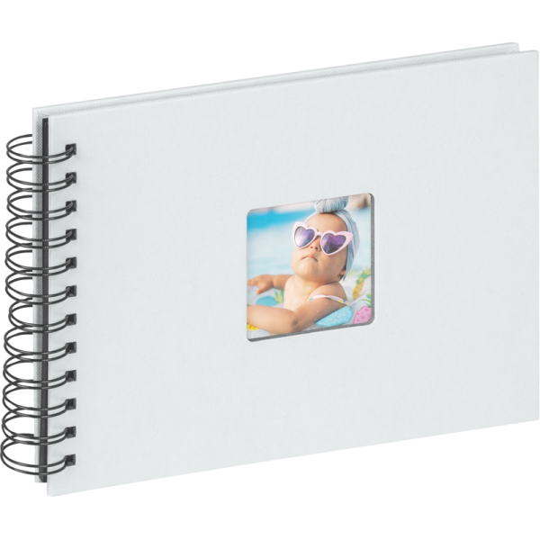 Walther fotoalbum Fun Wire-O 23x17 cm Lightblue