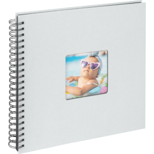 Walther fotoalbum Fun Wire-O 30x30 cm Lightblue