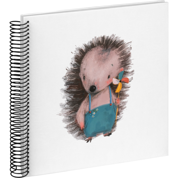 Walther Kids Fotoalbum Wire-O 25x25 cm Hedgehog Callisto