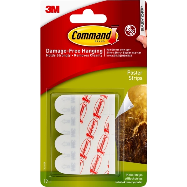 3M COMMAND POSTER STRIPS