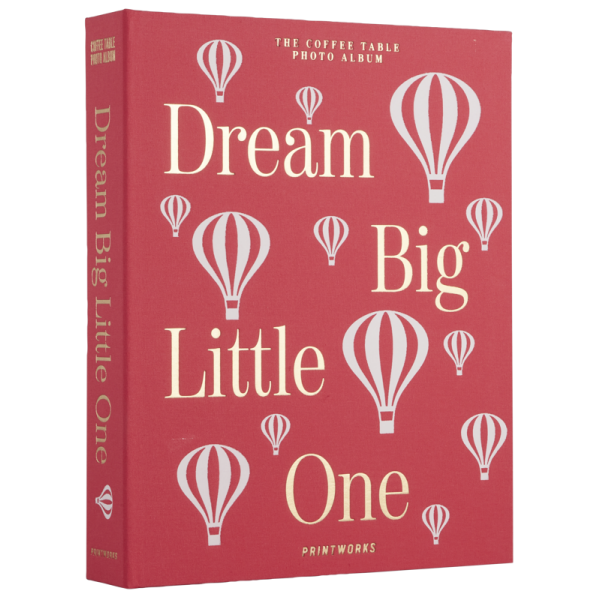 Printworks babyalbum Dream Big Little One pink