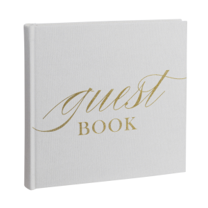 Focus Base Line Canvas Album 20x20 Guestbook White