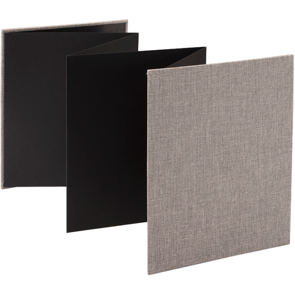 Album BookBinders Accordion photo 150x187 Pebble grey