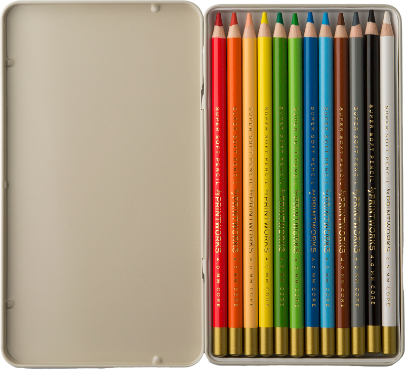 Printworks Color Pencils Classic 12 pcs