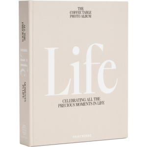 Printworks Coffetable Photo album Life Beige